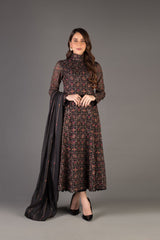 Bareeze Patola Range Bnl1185 Black Dress