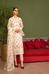 Bareeze Banjara Bnl1061 Off White Dress