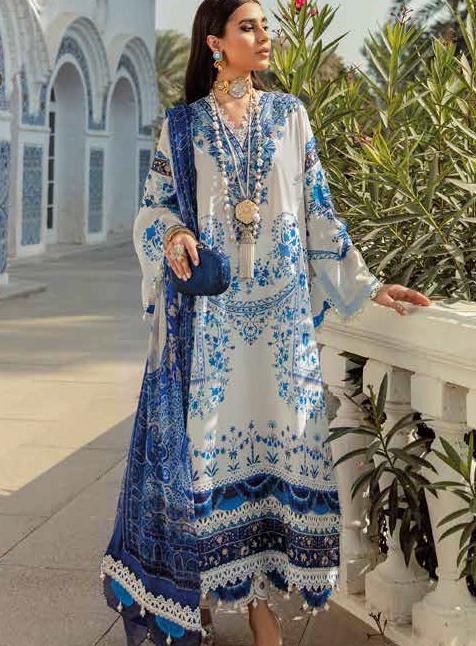 Sana Safinaz M211-17B-CI Muzlin Spring Lawn 2021 – Sara Clothes