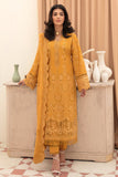 Afrozeh Goldenrod Chikankari Lawn