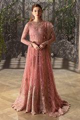 Afrozeh Rosa La Fuchsia Chiffon Collection