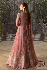 Afrozeh Rosa La Fuchsia Chiffon Collection