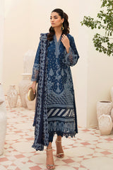 Afrozeh Azure Chikankari Lawn