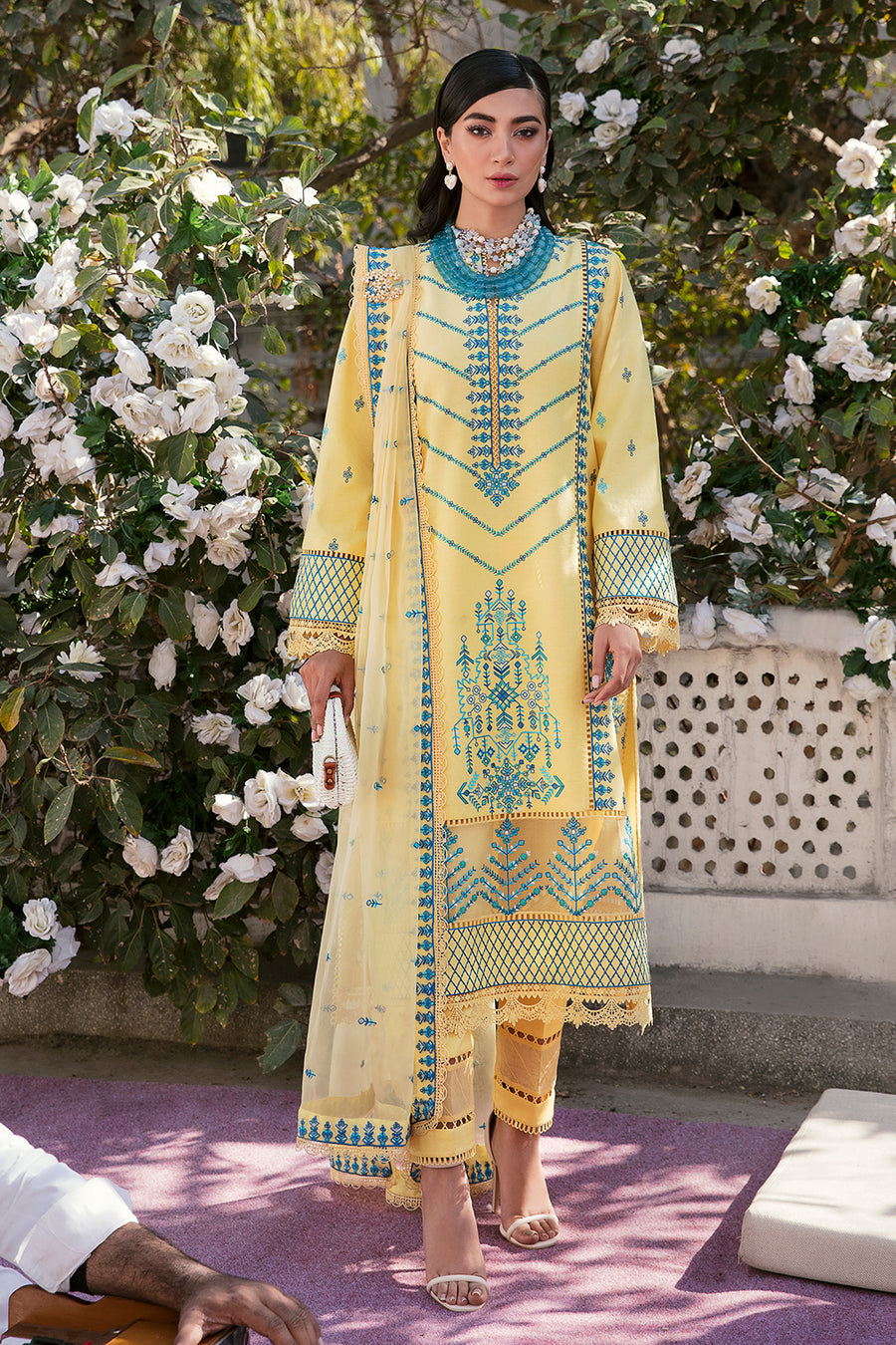 Afrozeh Zephyr Lamhay Luxury Lawn Edition