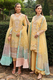Ramsha Mellow Yellow Z-806 Andaaz Embroidered Lawn Collection 2024