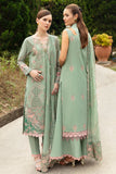 Ramsha Pastel Green Z-808 Andaaz Embroidered Lawn Collection 2024