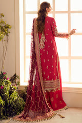 Afrozeh Zinnia La Fuchsia Wedding Edition 2022