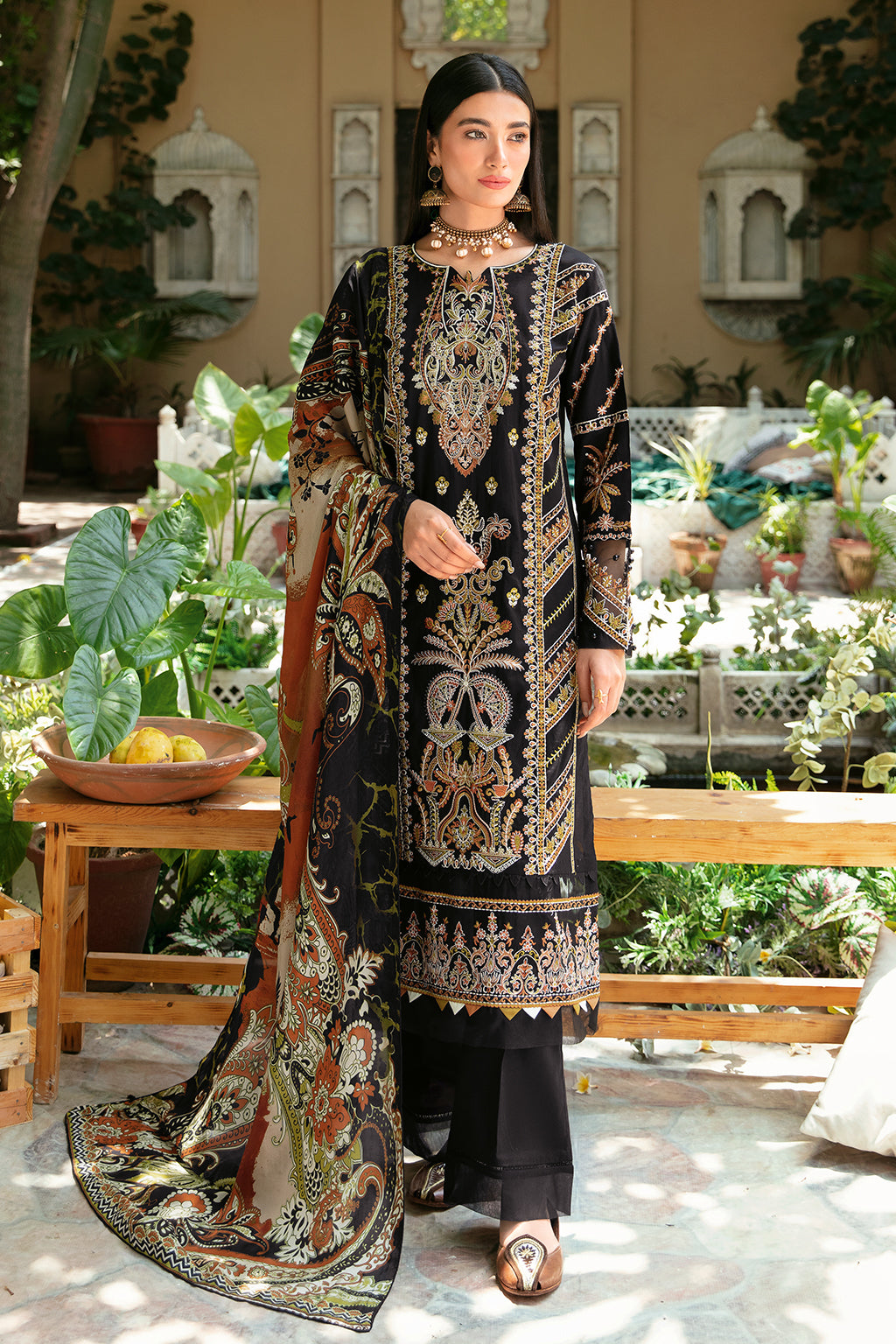 Ramsha L-805 Mashaal Luxury Lawn Collection Vol 3 2024