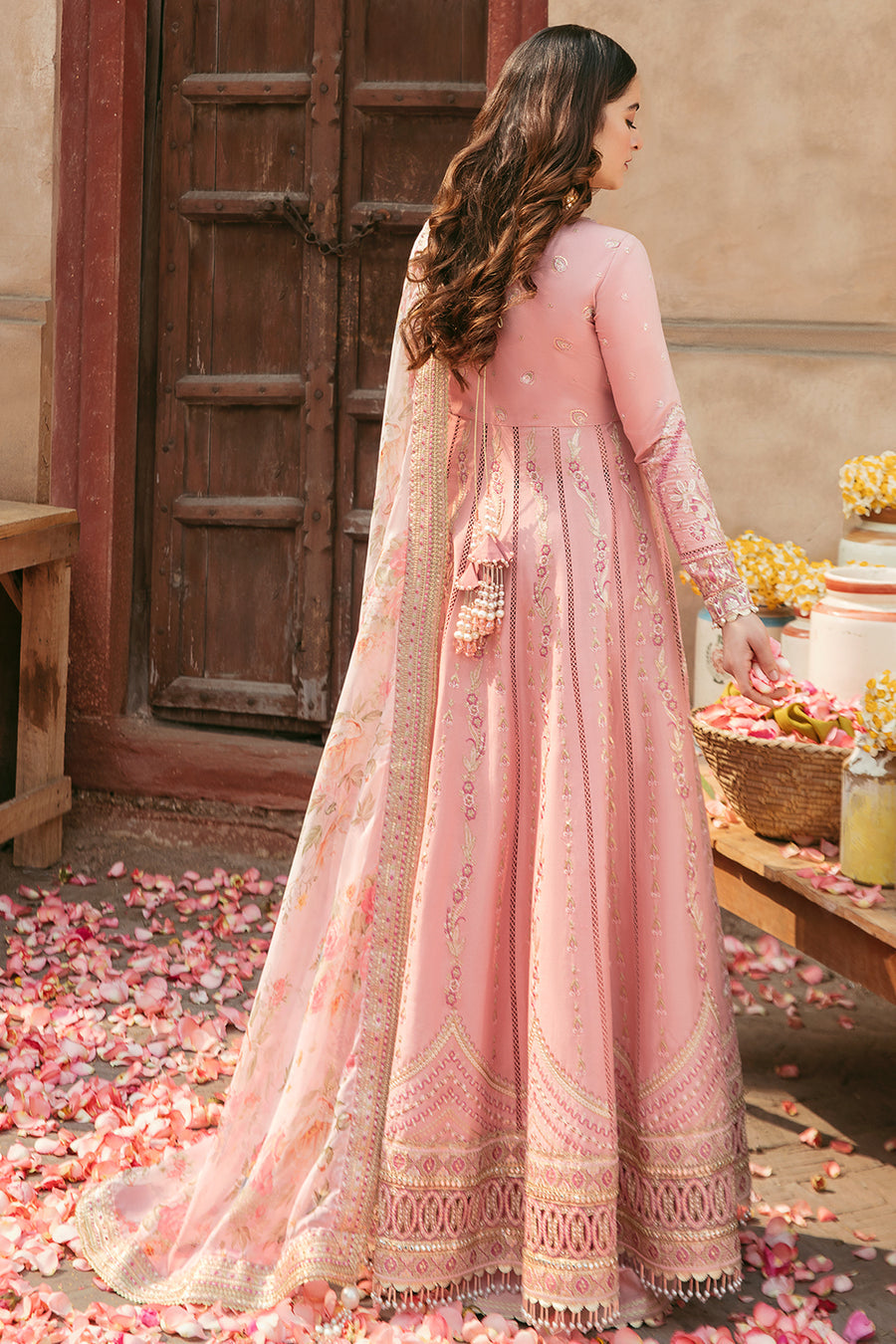 afrozeh pink dress AYZEL BY AFROZEH | ZAR-13R