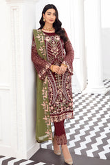 Ramsha D-810 Rangoon Chiffon Vol 8 2022