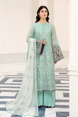 Flossie Intensified Aqua Safeera Chiffon Collection