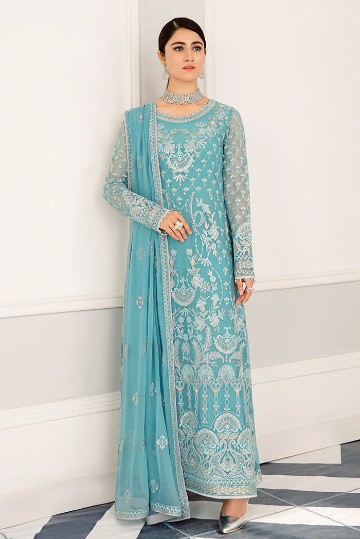 Flossie Emerald Green Safeera Chiffon Collection