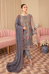 Ramsha M-610 Minhal Chiffon Collection Vol 6