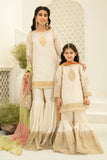 Maria B Suit Off White SF-W22-04 Evening Wear Formal Wear 2022