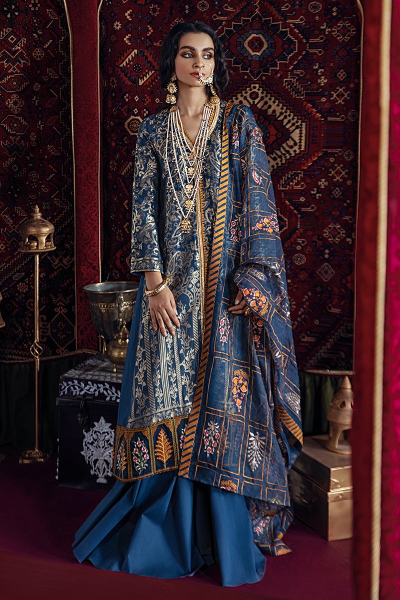 Cross Stitch Deewan-e Khas-B Razia Sultana Jaquard Collection 2020
