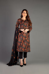 Bareeze Antique Kilim Mc735 Black Dress