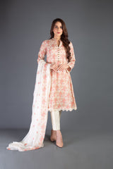 Bareeze Rawayat 2 Bnl980 Cream Dress