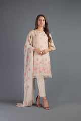 Bareeze Ghazal Range Mc700 Beige Dress