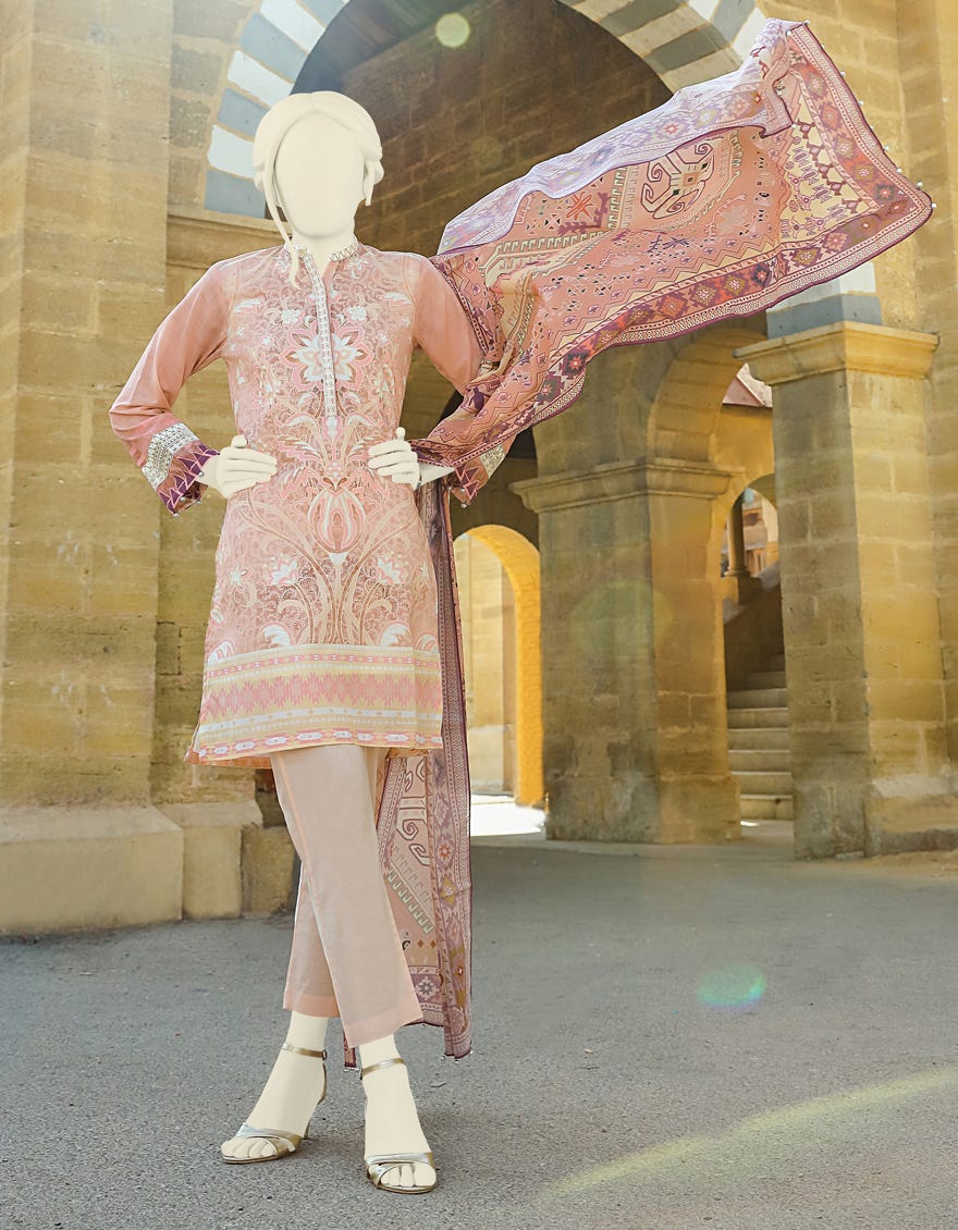 Junaid Jamshed JLAWN S-21-103 DUSK Spring Summer 2021 Sara Clothes Junaid Jamshed JLAWN S-21-103 DUSK Spring Summer 2021 Sara Clothes