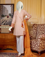 Junaid Jamshed JLAWN-S-JDS-21-1059 Golden Eid Collection 2021