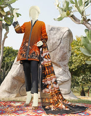 Junaid Jamshed JLAWN S JDS-21-1081 GOLDEN SUN Spring Summer 2021