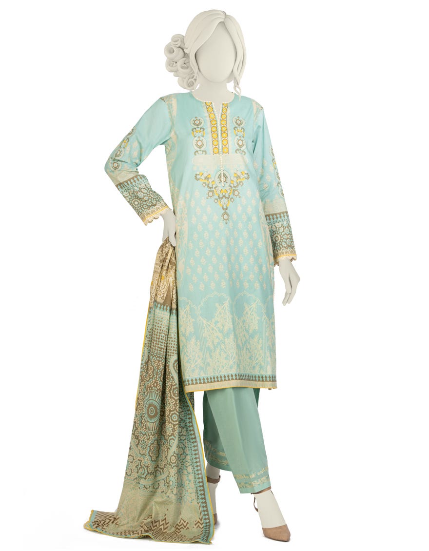 Junaid Jamshed JLAWN-S-21-185 S Glimmer Eid Collection 2021