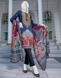 Junaid Jamshed JLAWN-S-21-218 Black &amp; White Eid Collection 2021
