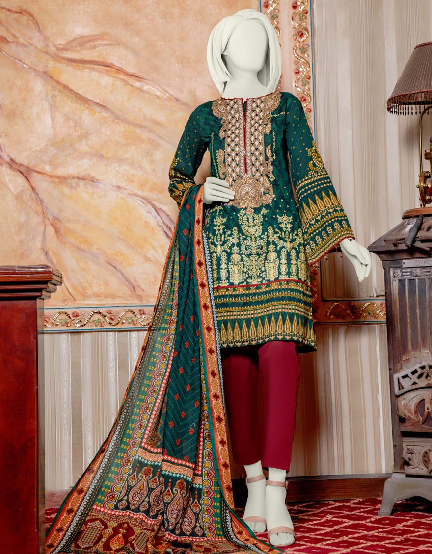 junaid jamshed dresses for ladies Chiffon Junaid Jamshed Dresses MAROON CHIFFON 3PC STITCHED JLAWN-S-25-164/S SHI Junaid