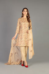 Bareeze Kashmiri Range Bnl1144 Beige Dress