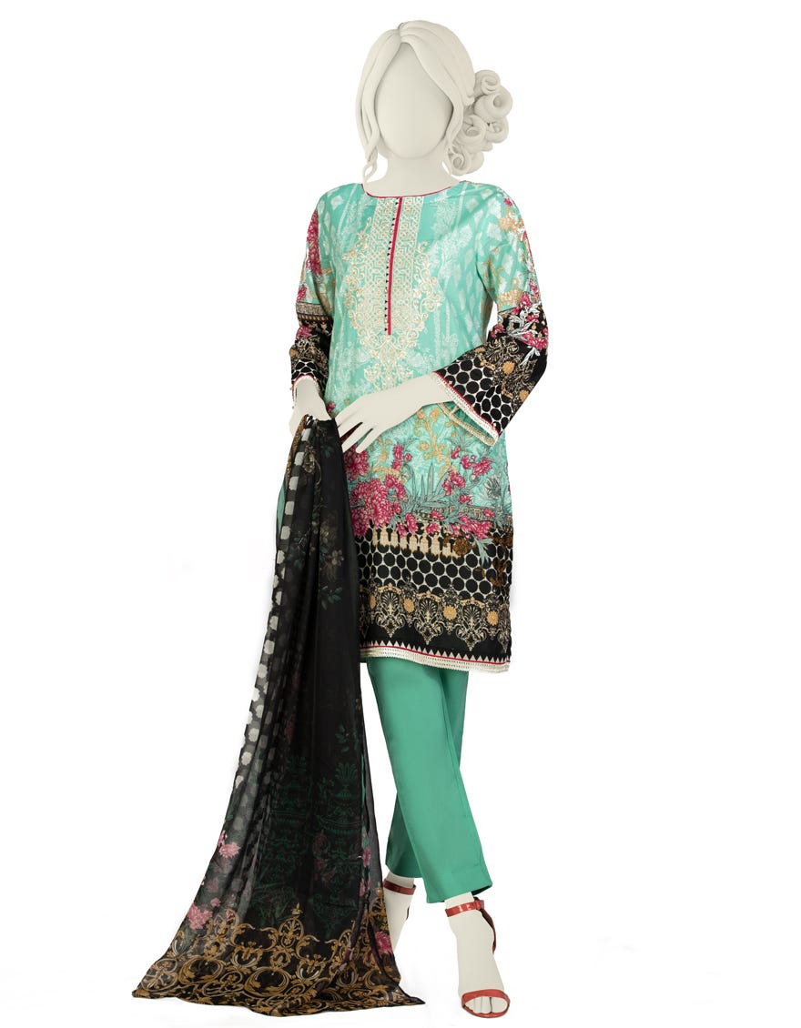 Junaid Jamshed JLAWN-S-21-733 S Pastel Haze Eid Collection 2021