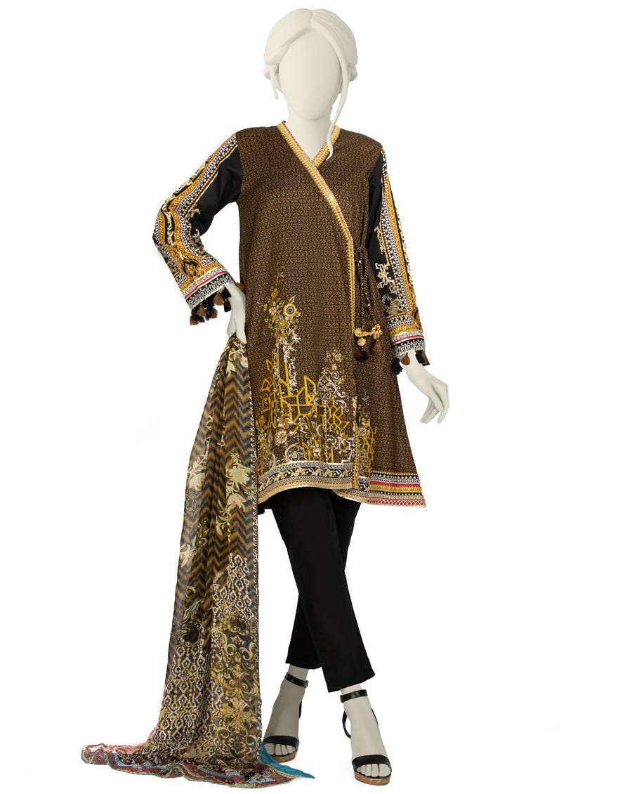 Junaid Jamshed JLAWN-S-21-734 S Stitch Eid Collection 2021