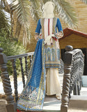 Junaid Jamshed JLAWN S-21-760 B CORAL Spring Summer 2021