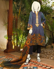 Junaid Jamshed JLAWN S-21-765 A FUSION Spring Summer 2021