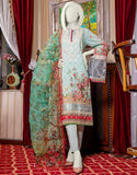 Junaid Jamshed JLAWN-S-21-775 Ice Blue Eid Collection 2021
