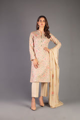 Bareeze Chintz 1 Bnl1150 Beige Dress