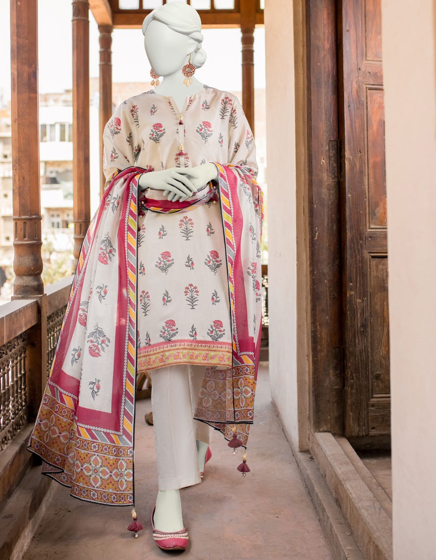 Junaid Jamshaid JLAWN-S-23-497 Festive Vol Collection