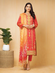 Edenrobe EWU22V1-23577 Coral Nayab Eid Collection 2022