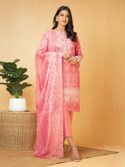 Edenrobe EWU22V1-23670 Light Pink Nayab Eid Collection 2022