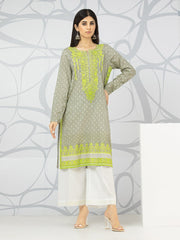 Edenrobe EWU22V1-23698 Sage Green Nayab Eid Collection 2022