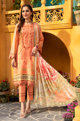 Jahanara J16-05 Peach Puff Summer Lawn Vol VI 2022