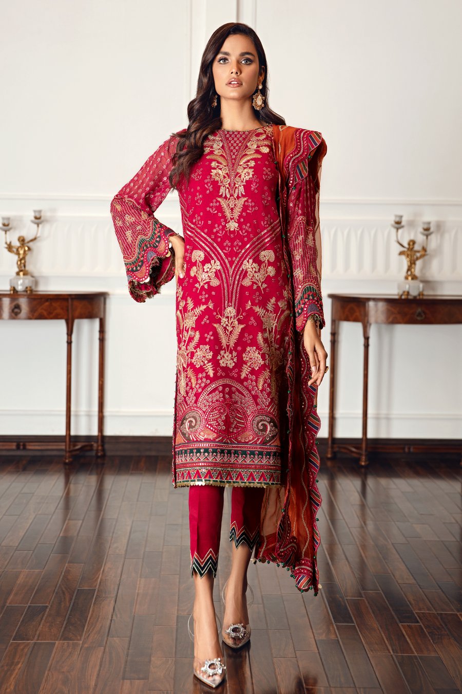 jazmin Ruby Raj A Eid Festive Chiffon – Sara Clothes