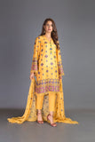 Bareeze Floral Essence 1 Ch3247 Yellow Dress
