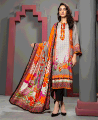 Ittehad IF JN 1612B Linen Series 3 Piece 2020