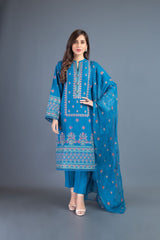 Bareeze Sachi Range Ch3061 Blue Dress