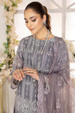 Adan Libas Charcoal Camellia Chiffon Collection 2022