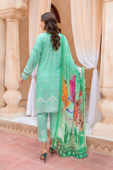 Jahanara J19-07 Mint Linen Vol 02 2022