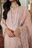 Nureh NE 34 Peach Carnation Exclusive Swiss Lawn 2022