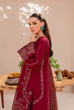 Farasha Maroon Glare Mehak Festive Lawn