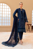 Farasha Midnight Blue Festive Lawn 2022