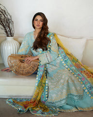 Faiza Saqlain Galina Liliana Luxury Lawn 2024